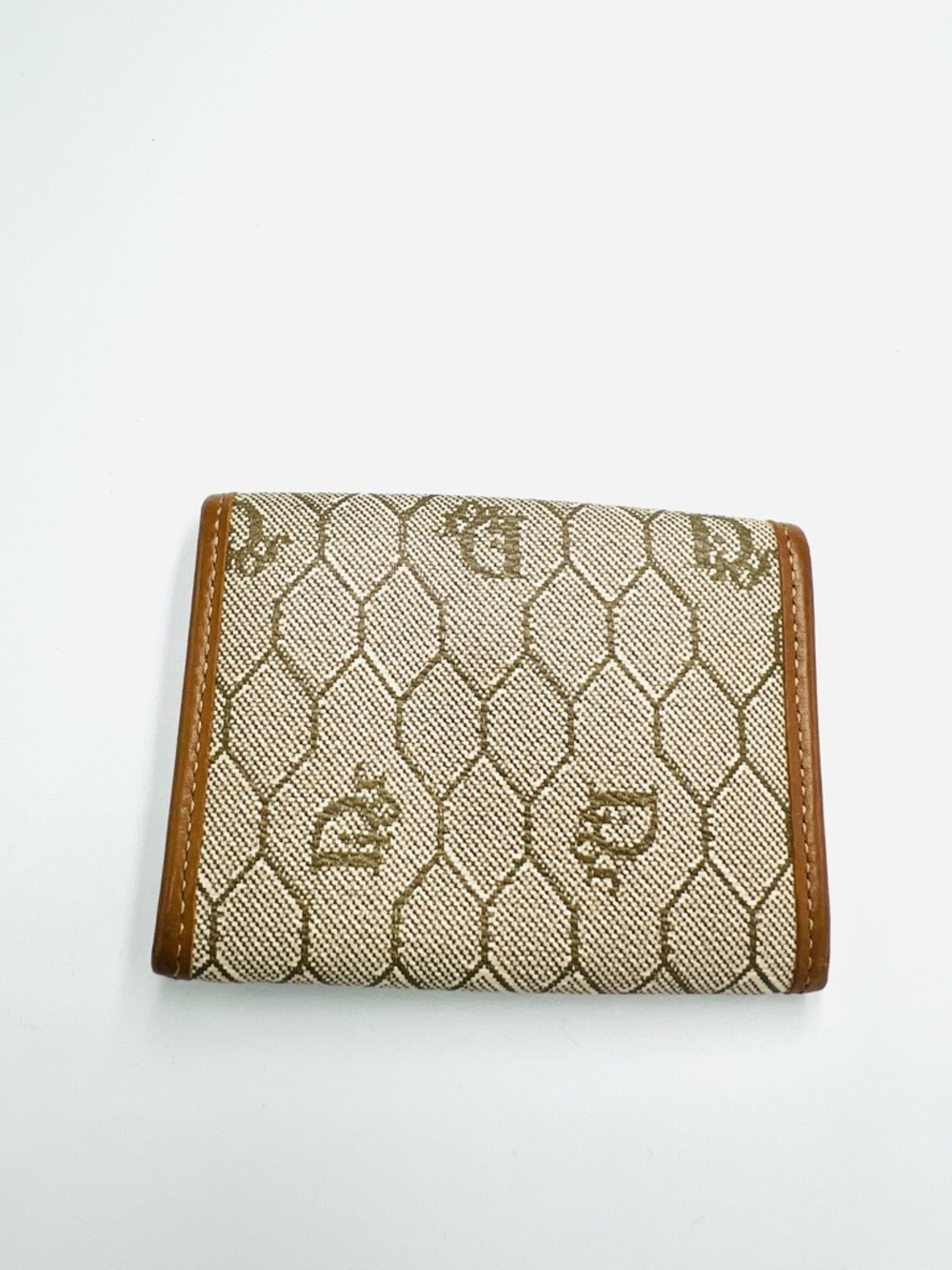 Christian Dior Honeycomb Coin Purse - Picture 2 of 9